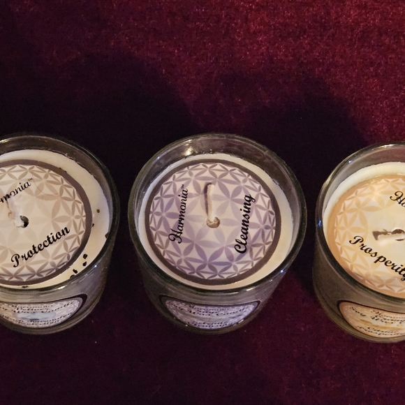 Set of 3 Harmonis votive candles - Picture 7 of 7